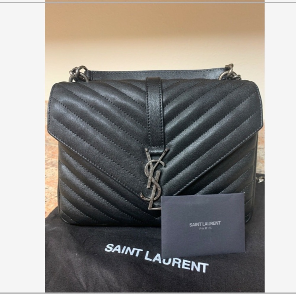 YSL Medium College Bag